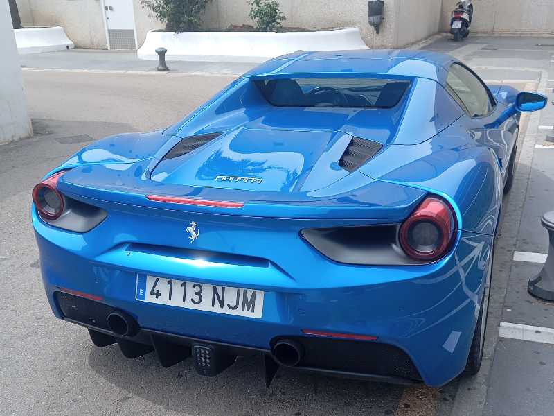 Ferrari 488 GTB (2015) spotted in Marbella, Spain