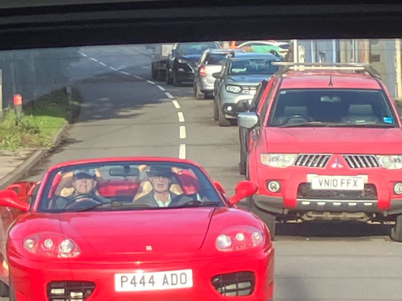 Ferrari F355 spotted in Gloucester