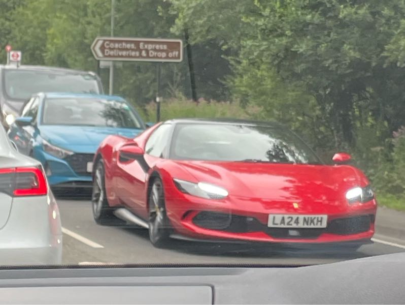 Ferrari 296 GTB spotted in Bexley