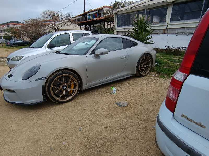 Porsche 911 GT3 (2021) spotted in Ouranoupoli, Greece