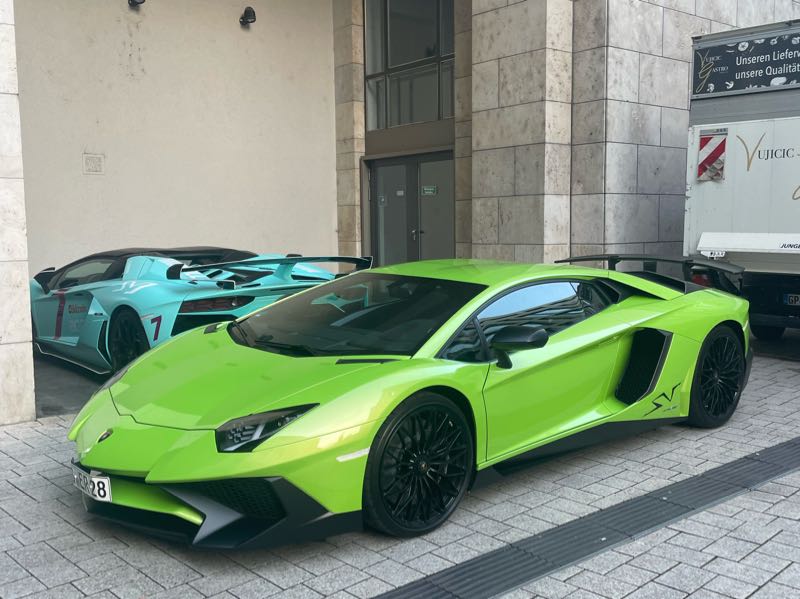 Lamborghini Aventador (2021) spotted in Stuttgart, Germany