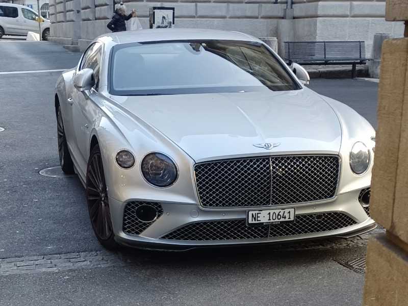 Bentley Continental GT spotted in Biel/Bienne
