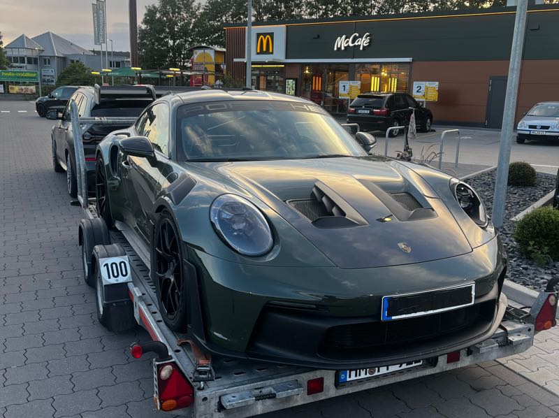 Porsche 911 GT3 RS spotted in Hameln