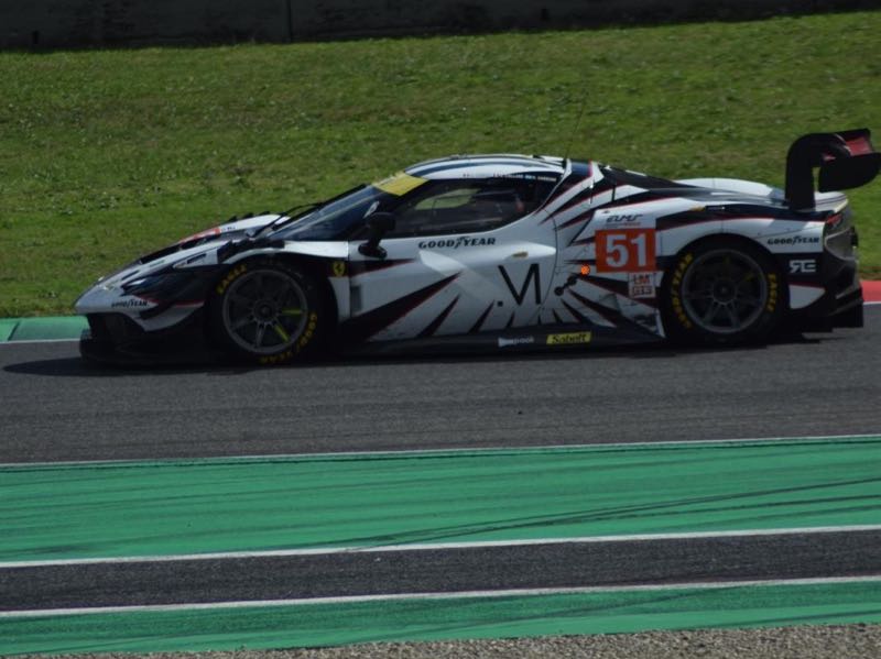 Ferrari 488 GT3 spotted in Florence