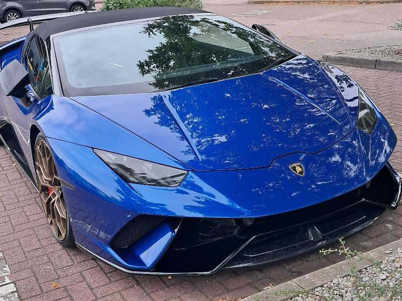 Lamborghini Huracán spotted in Royal Leamington Spa