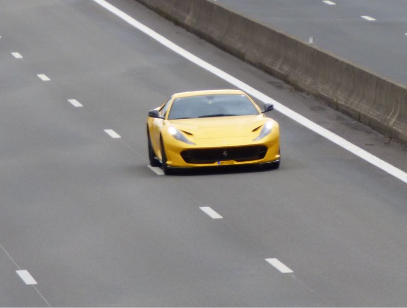 Ferrari 812 Superfast spotted in Blois