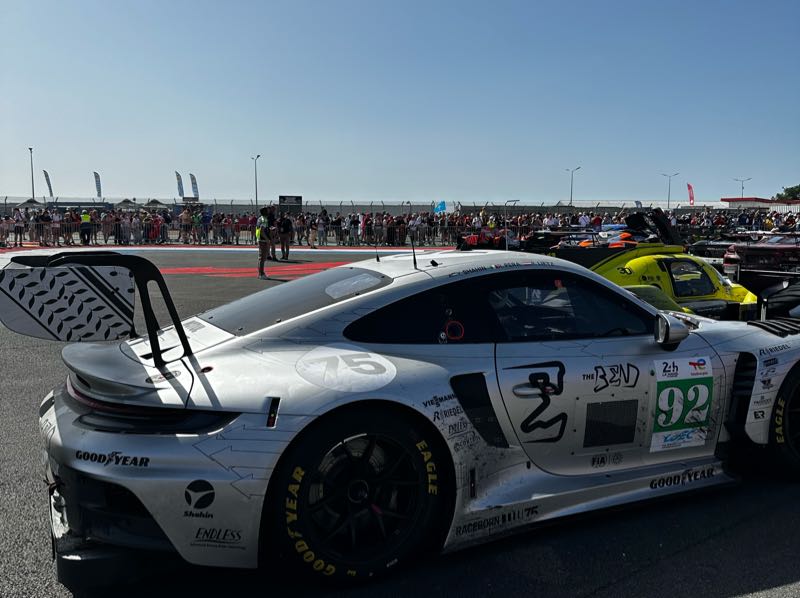 Porsche 911 GT3 R spotted in Le Mans
