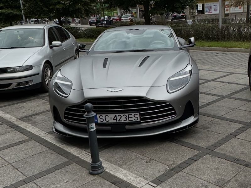 Aston Martin DBS spotted in Częstochowa