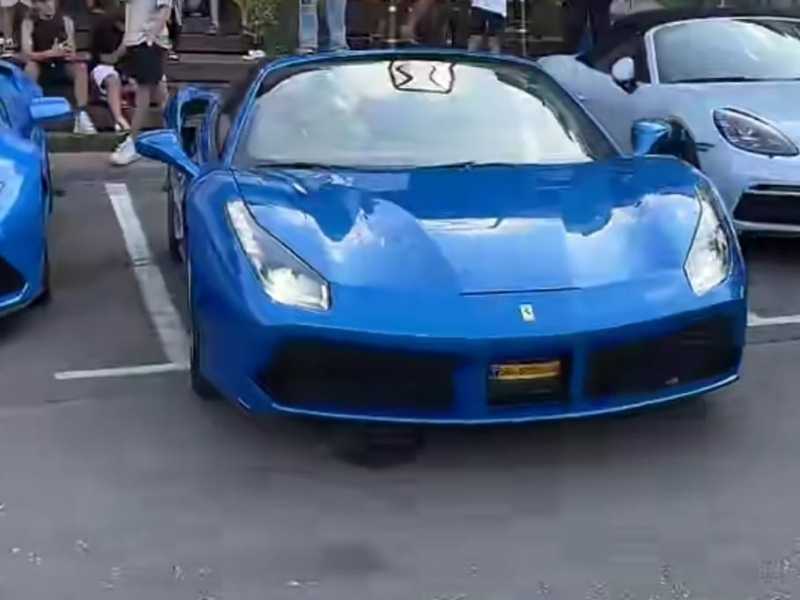 Ferrari 488 GTB spotted in Ashdod