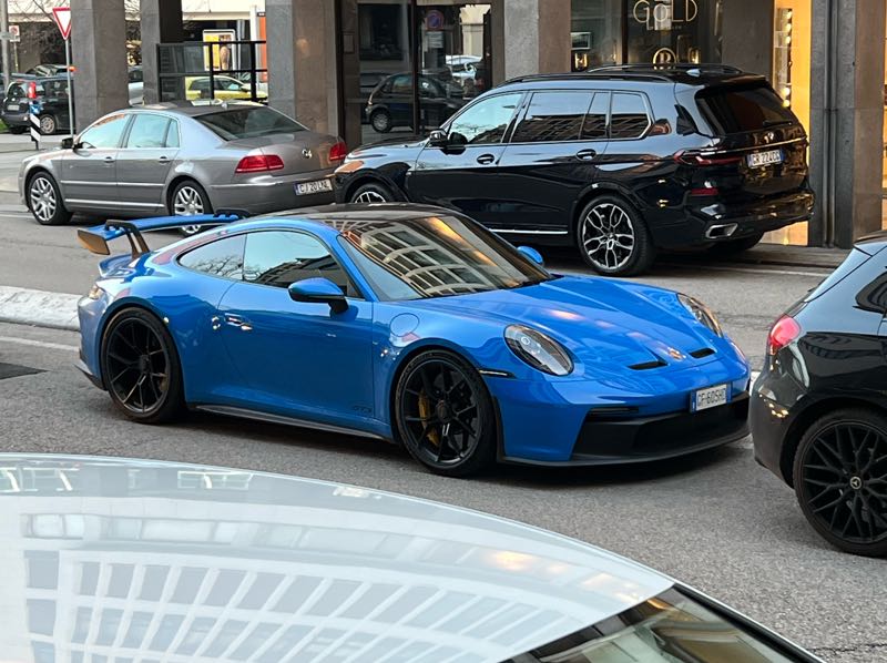 Porsche 911 GT3 spotted in Padua