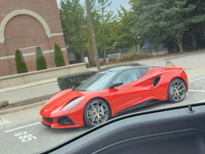 Lotus Emira spotted in Memphis