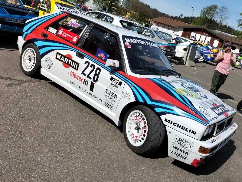 Lancia Delta Integrale spotted in Aalen