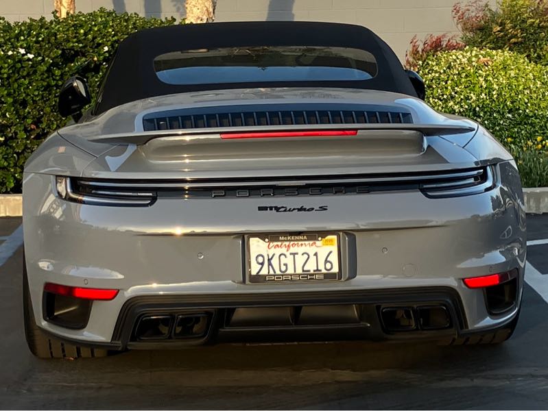 Porsche 911 Turbo S (2020) spotted in Los Angeles, United States