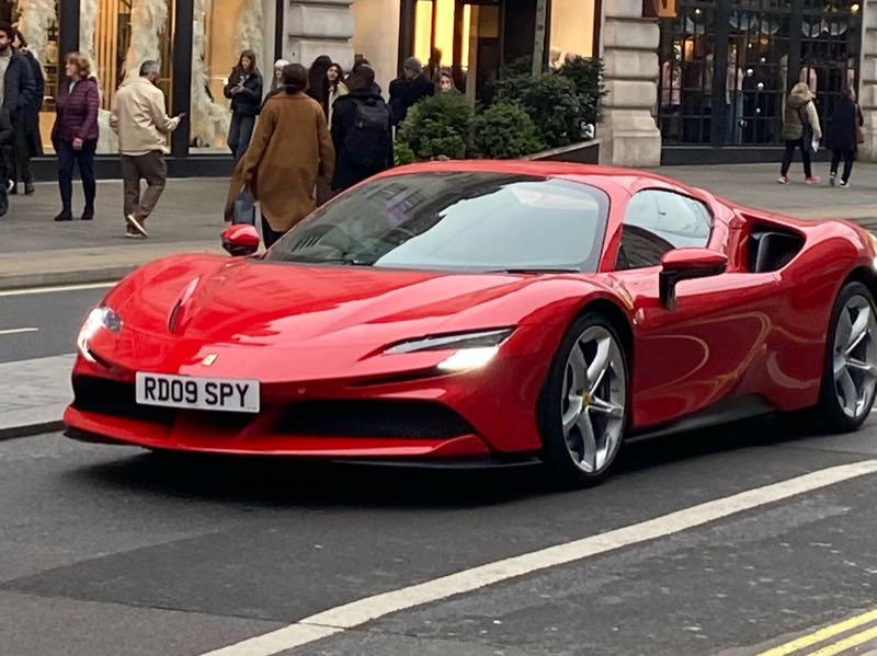Ferrari SF90 Stradale (2020) spotted in London, United Kingdom