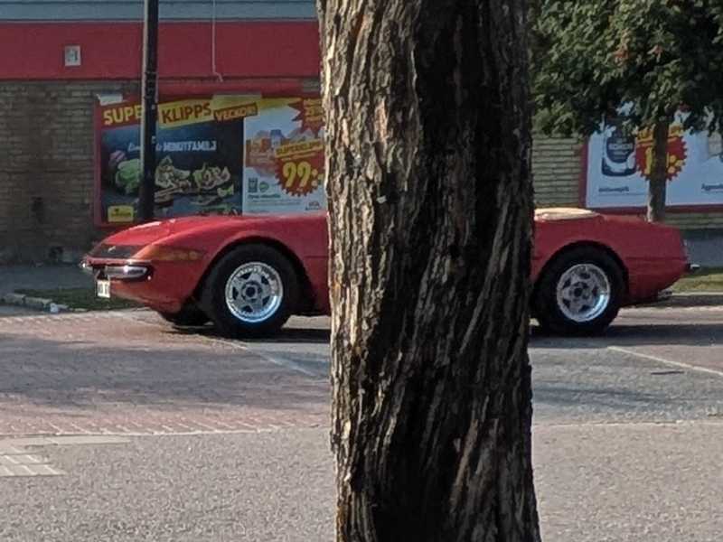 Ferrari 365 GTB/4 Daytona spotted in Delsbo
