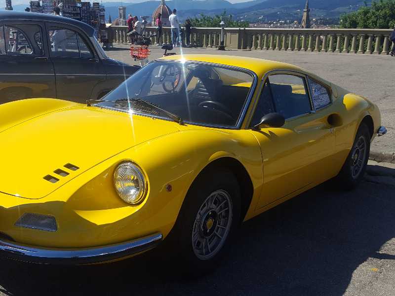 Ferrari Dino 246 GT spotted in Florence