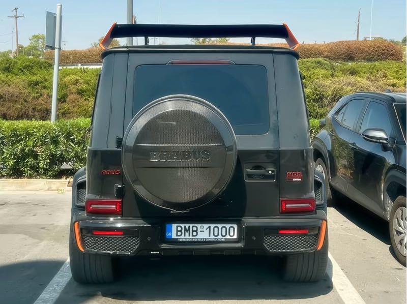 Brabus G 900 (2021) spotted in Athens, Greece