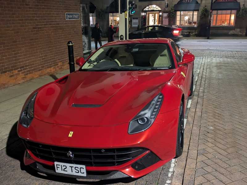 Ferrari F12 Berlinetta spotted in Coventry