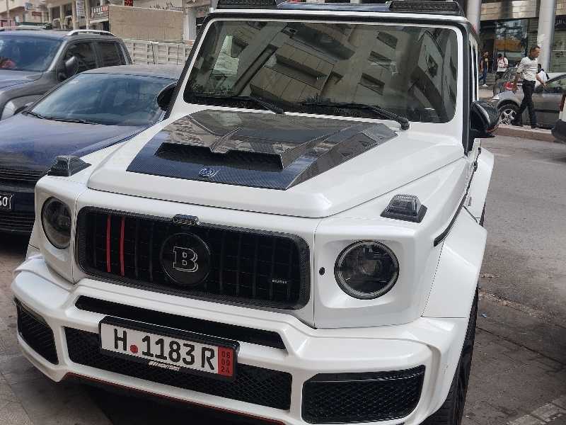 Mercedes-Benz G-Class spotted in Tunis