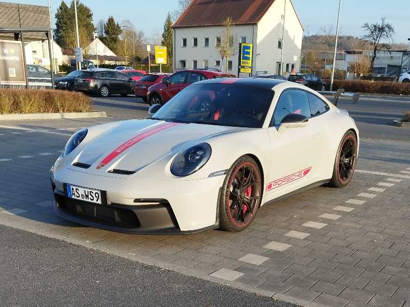Porsche 911 GT3 spotted in Amberg