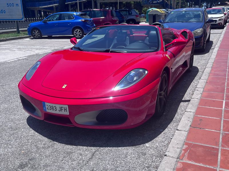 Ferrari F430 Spider spotted in Mijas