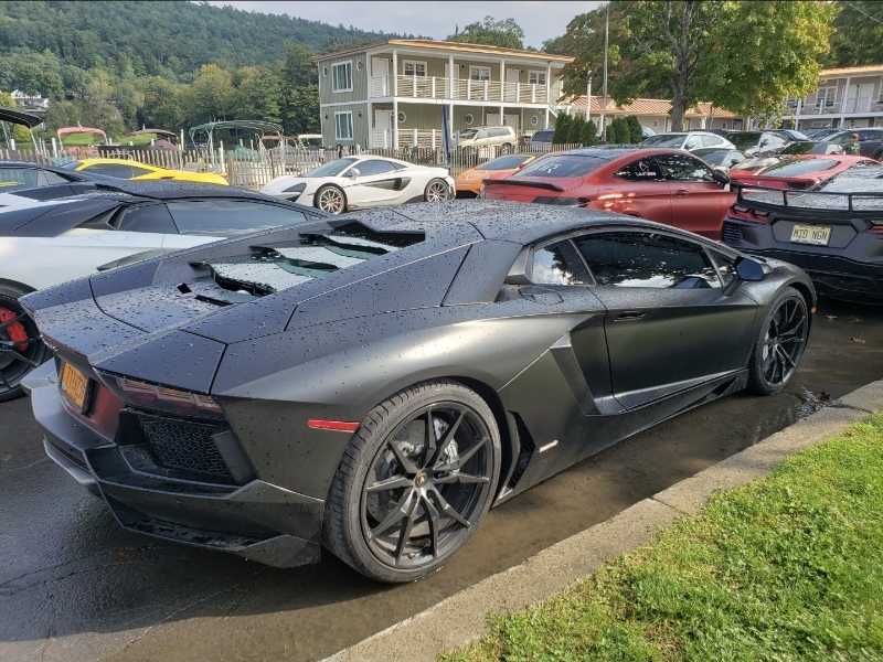Lamborghini Aventador spotted in Cooperstown