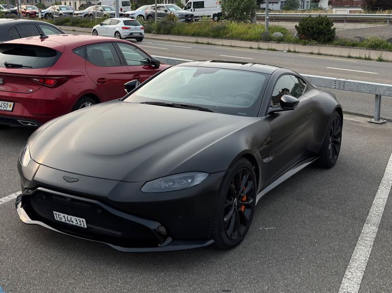 Aston Martin Vantage spotted in Winterthur