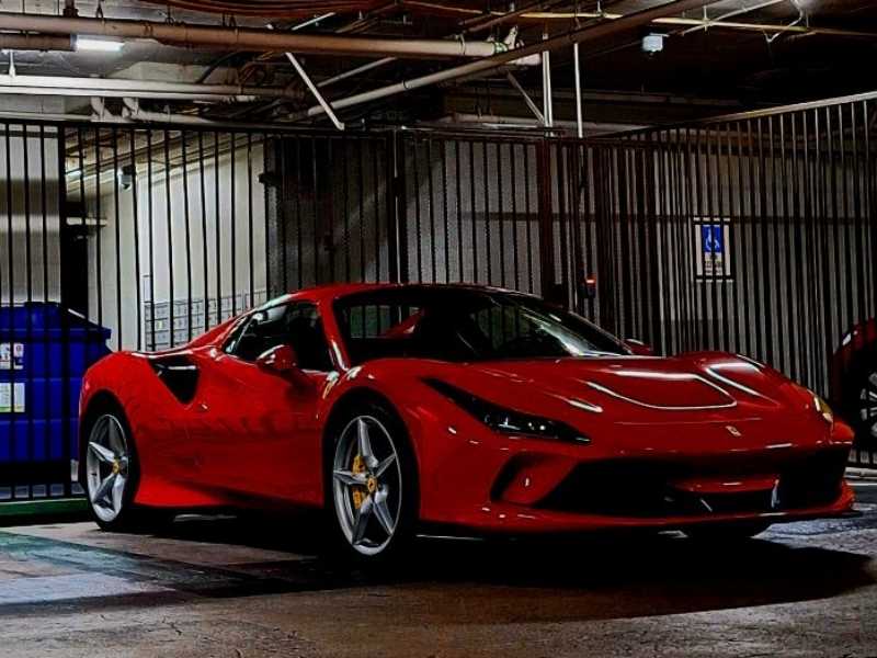 Ferrari F8 Tributo spotted in Santa Clarita