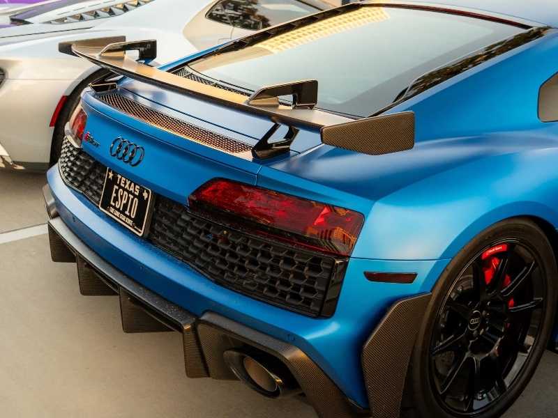 Audi R8 (2021) spotted in Lometa, United States