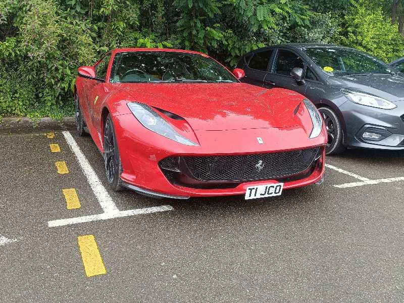 Ferrari 812 Superfast spotted in Le Mans
