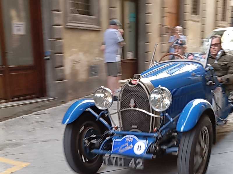 Bugatti Type 35 spotted in Siena