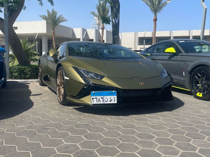 Lamborghini Huracán spotted in Sharm el-Sheikh