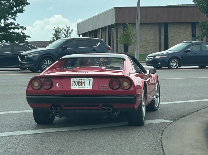 Ferrari 308 spotted in Cincinnati