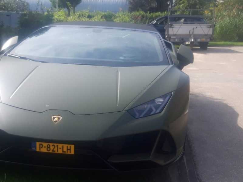 Lamborghini Huracán spotted in Rotterdam