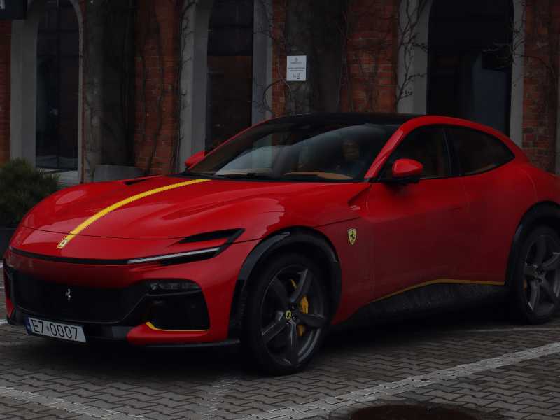 Ferrari Purosangue spotted in Pabianice
