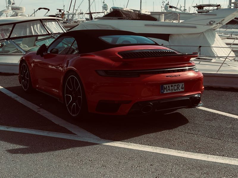 Porsche 911 Turbo S spotted in Barbacha