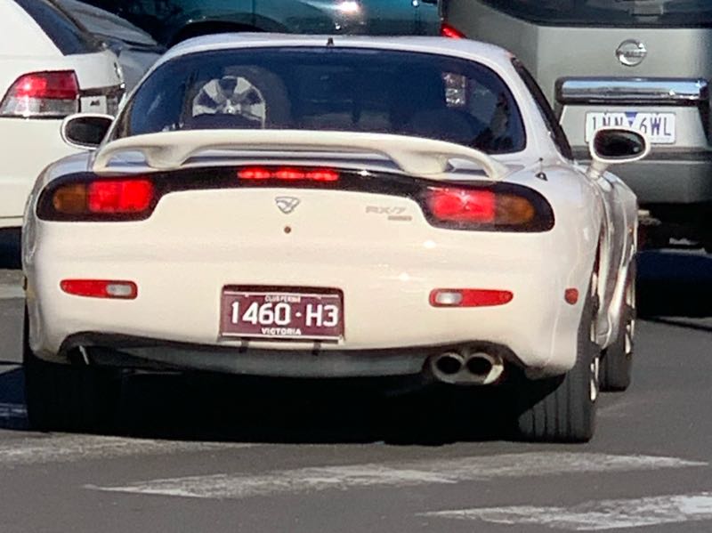 Mazda RX-7 spotted in Sunbury