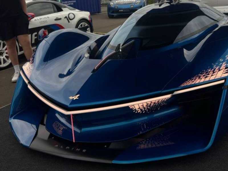 Alpine A480 spotted in Monaco