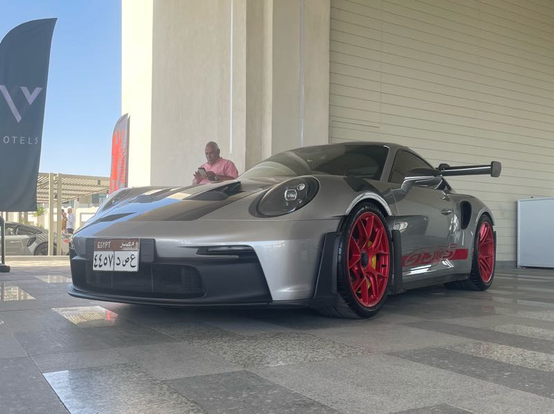 Porsche 911 GT3 RS (2023) spotted in Sharm el-Sheikh, Egypt