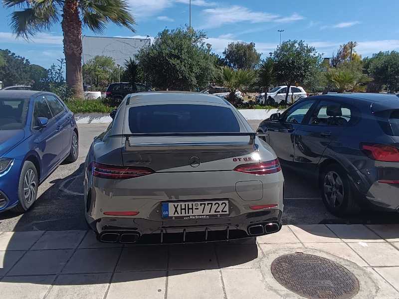 Mercedes-Benz AMG GT spotted in Irákleion
