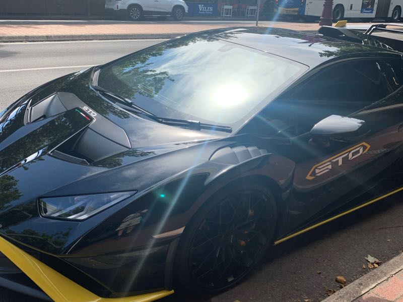 Lamborghini Huracán STO spotted in Adelaide
