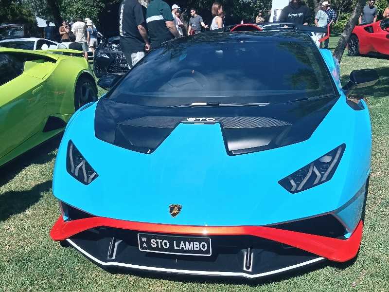 Lamborghini Aventador STO spotted in Perth