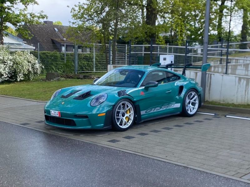 Porsche 911 GT3 RS spotted in Tübingen