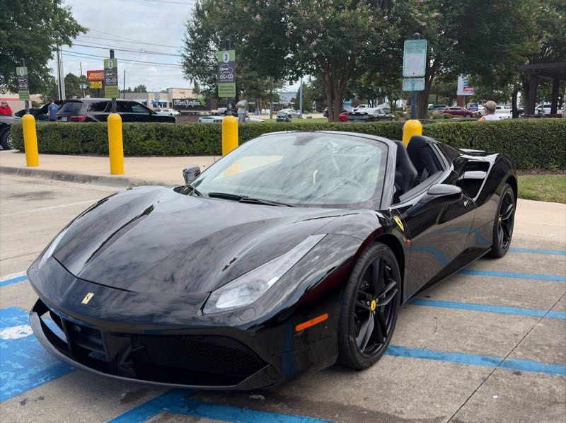 Ferrari 488 Spider spotted in Baton Rouge