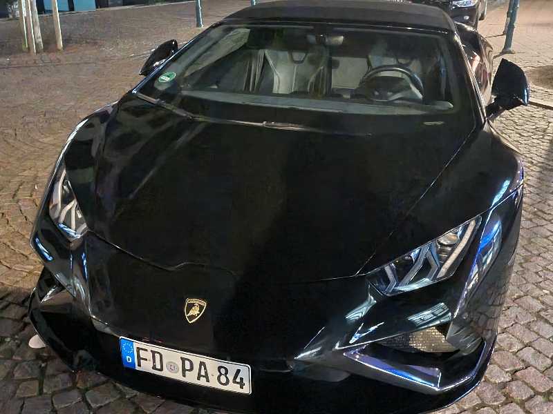 Lamborghini Huracán spotted in Fulda