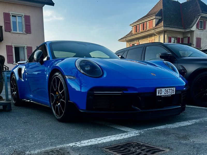 Porsche 911 Turbo S (2021) spotted in Lausanne, Switzerland