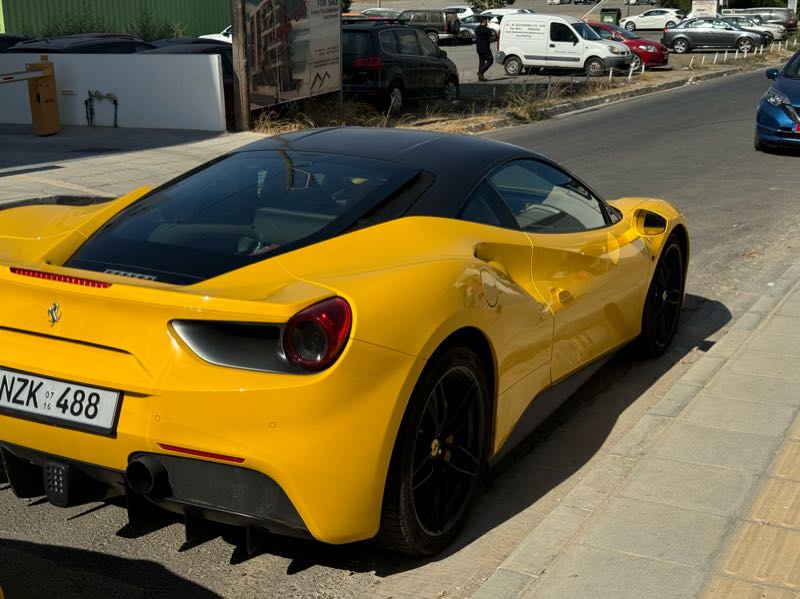 Ferrari 488 GTB spotted in Larnaca