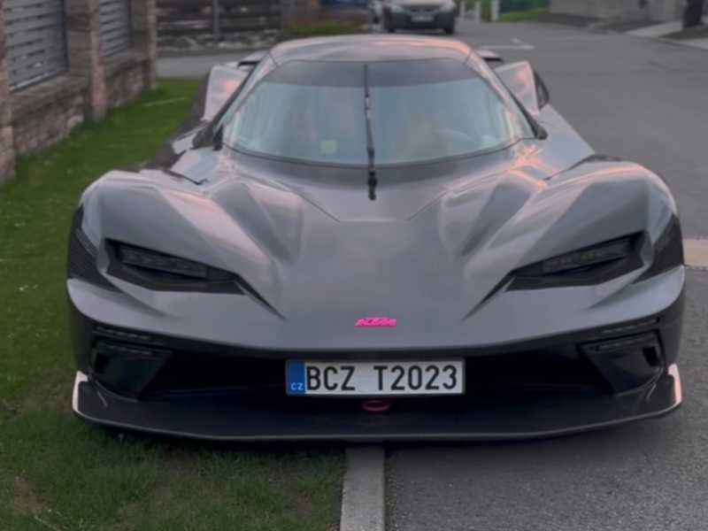 KTM X-Bow GT-XR spotted in Świdnica