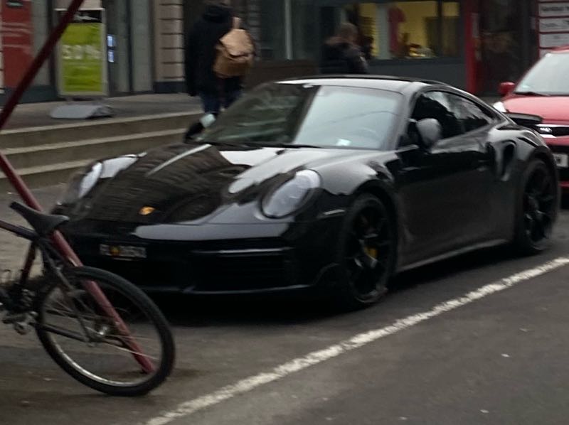Porsche 911 Turbo S (2021) spotted in Dornbirn, Austria