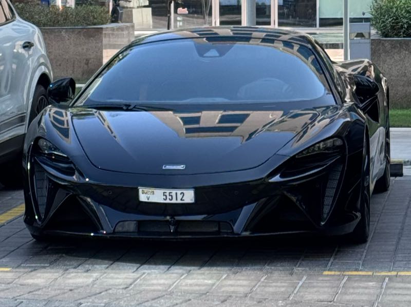 McLaren 765LT spotted in Dubai